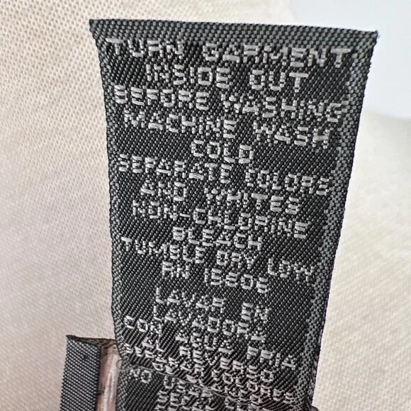 Vtg Designers Originals Sz L Red Cardigan Pearl Look Buttons Luxelon USA Made - Picture 7 of 7